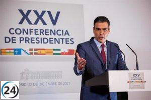 El Gobierno convoca a la Conferencia de Presidentes para el 13 de diciembre en Santander.