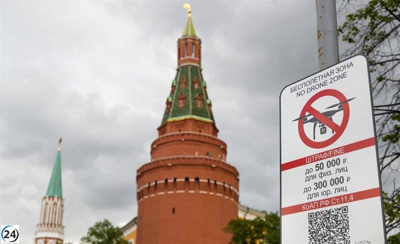 Rusia detiene casi 60 drones ucranianos, dos de ellos en las cercanías de Moscú.