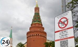 Rusia detiene casi 60 drones ucranianos, dos de ellos en las cercanías de Moscú.