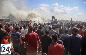 Diez muertos en bombardeos israelíes en Gaza, entre ellos en zona humanitaria.