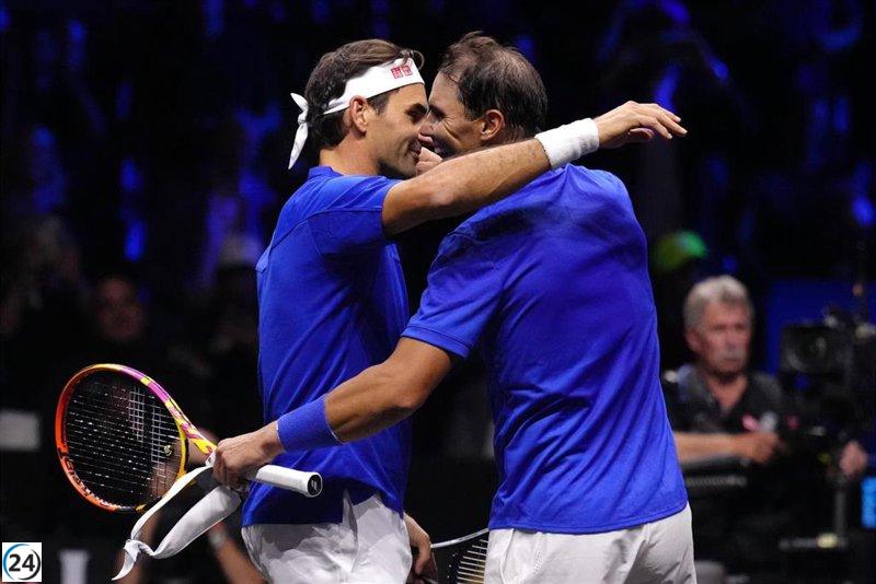 Roger Federer dice adiós a Rafa Nadal, su rival que lo inspiró a renovarse.