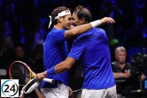 Roger Federer dice adiós a Rafa Nadal, su rival que lo inspiró a renovarse.