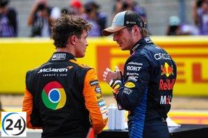 Verstappen aspira a su cuarto título en Las Vegas, mientras que Norris busca un giro inesperado.