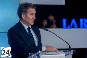 Feijóo exige la renuncia de Sánchez tras las declaraciones de Aldama y propone a los socios del PSOE considerar una moción de censura.