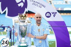 Pep Guardiola extiende su contrato con el Manchester City por dos años más.