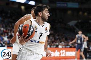 Campazzo brilla y eleva el nivel del Real Madrid.