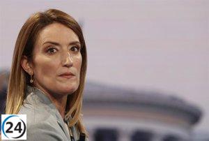 Metsola apoya el suministro de misiles Taurus de Alemania a Ucrania.
