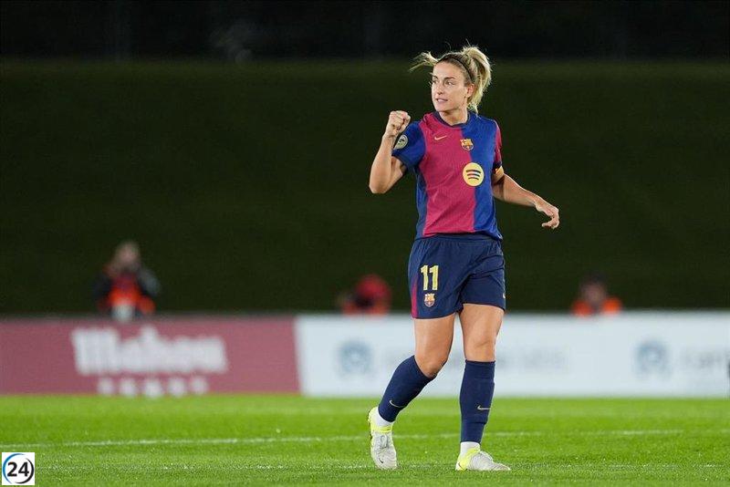 Alexia Putellas sufre una lesión en el gemelo y se perderá tres semanas de competición.