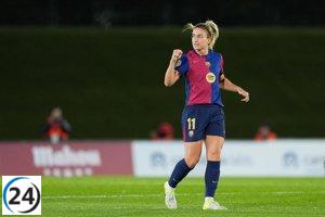 Alexia Putellas sufre una lesión en el gemelo y se perderá tres semanas de competición.