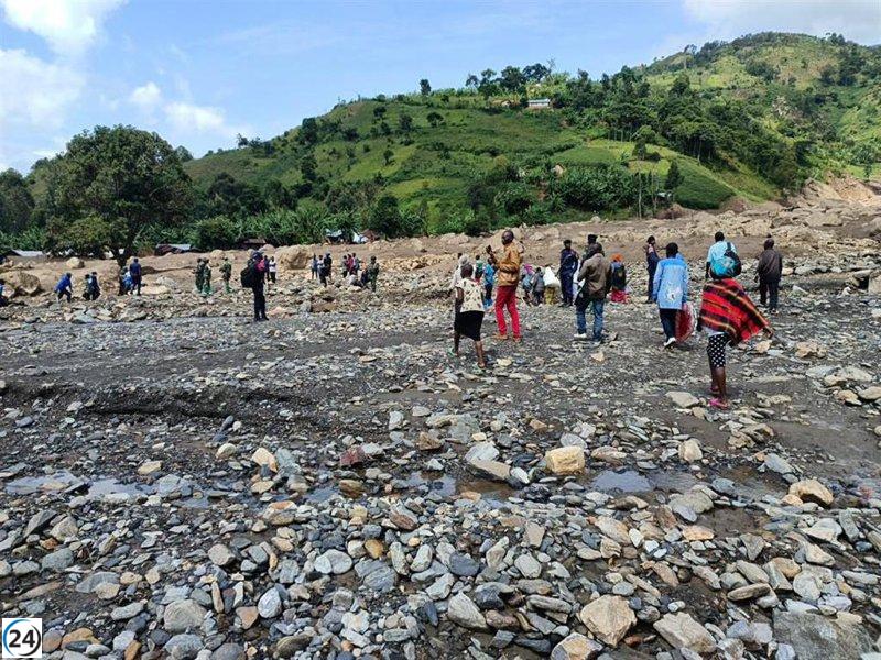 Deslizamiento de tierra en el este del Congo: al menos once fallecidos y ocho heridos.