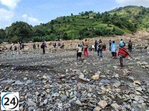 Deslizamiento de tierra en el este del Congo: al menos once fallecidos y ocho heridos.