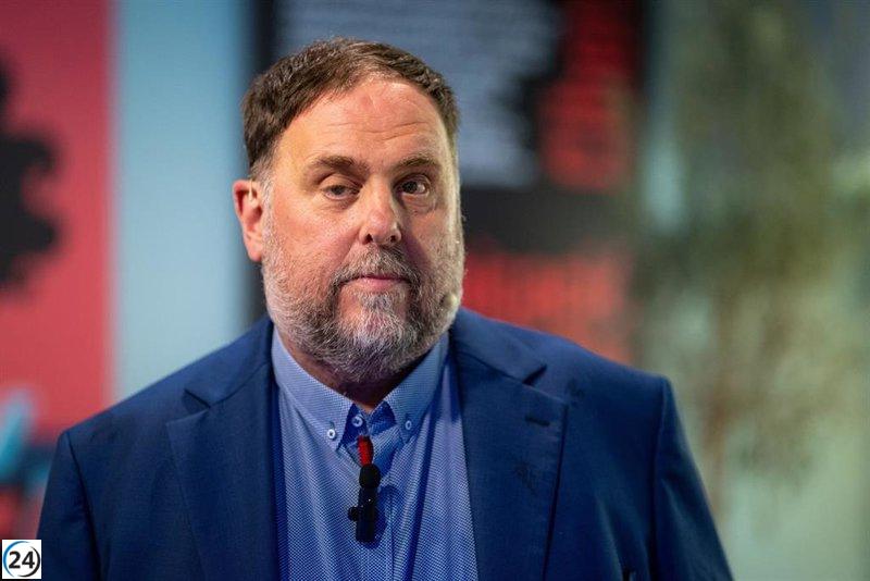 Junqueras asume la responsabilidad de los resultados de ERC y considera respaldar los presupuestos.