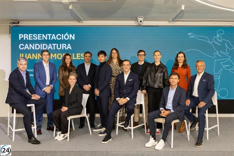 Juanma Morales destaca que su candidatura responde al desafío que planteó la Audiencia Nacional al fútbol.