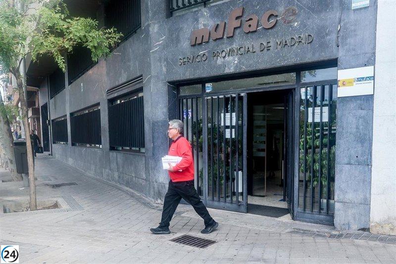 Sindicatos de empleados públicos organizan manifestaciones el 11 de diciembre en apoyo a Muface.