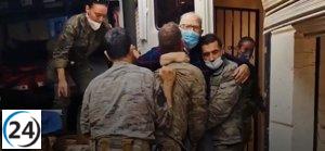 Más de 17,000 militares han realizado más de 3,000 intervenciones en Valencia tras la DANA en su primer mes.