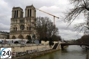 Macron regresa a Notre Dame cinco años tras el incendio que la devastó