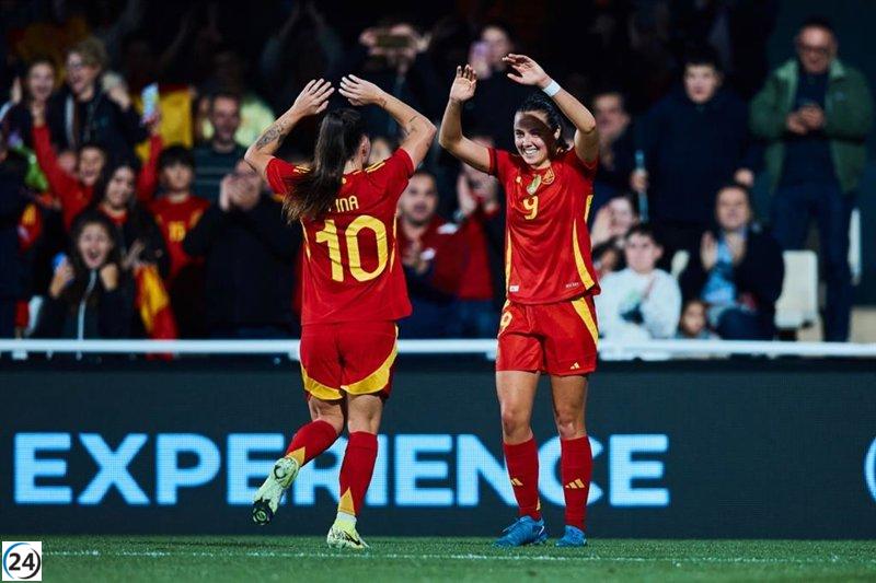 España arrasa y exhibe su potencial.