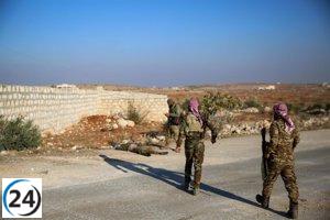 Cuatro fallecidos tras ataque de Rusia a cuartel militar en Alepo, Siria.