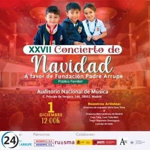 Regresa el concierto navideño de la Fundación Padre Arrupe en apoyo a la infancia salvadoreña.