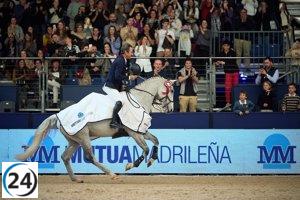 Jesús Garmendia se lleva el Trofeo Mutua Madrileña en la Ifema Madrid Horse Week.