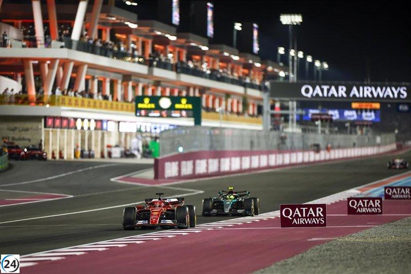 Ferrari supera a McLaren mientras Verstappen brilla en Lusail.