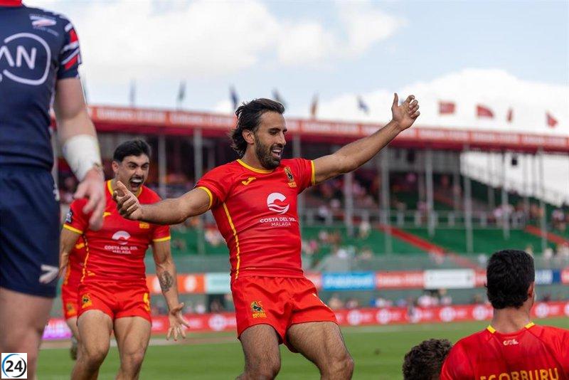 España logra una histórica victoria sobre los 'All Blacks' y avanza a su primera final en las Series Mundiales.