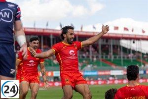 España logra una histórica victoria sobre los 'All Blacks' y avanza a su primera final en las Series Mundiales.
