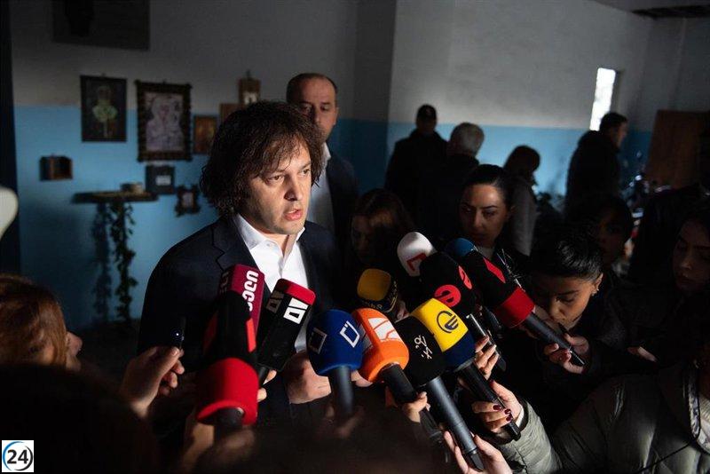 El primer ministro de Georgia advierte a Zurabishvili que su tiempo en la presidencia se agota.