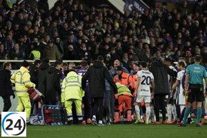 Edoardo Bove recupera la conciencia en el hospital tras desmayarse durante el Fiore-Inter.