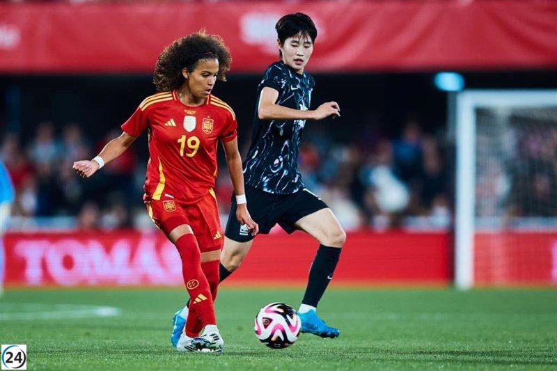Vicky López se pierde el enfrentamiento contra Francia.