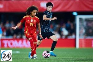 Vicky López se pierde el enfrentamiento contra Francia.