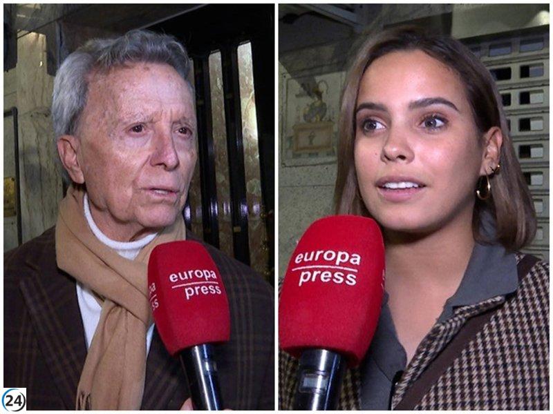 Ortega Cano y Gloria Camila, consternados por el devastador incendio en el Auditorio Rocío Jurado de Sevilla.