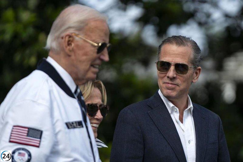 Biden apoya la absolución de su hijo Hunter, alegando persecución política por parte de opositores.