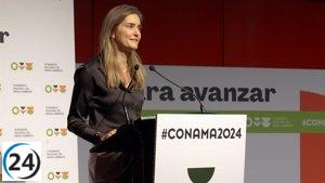 Aagesen destina 100 millones de euros para impulsar el reciclaje y la innovación en tecnología de energías renovables.