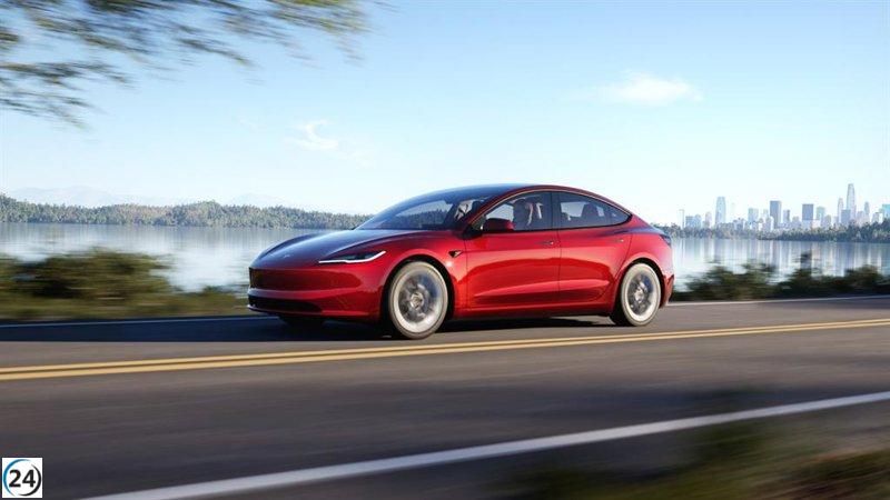 El Tesla Model 3 lidera las ventas de eléctricos en noviembre, con el MINI en el tercer lugar.