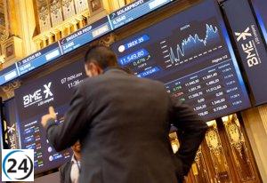 El Ibex 35 repunta un 0,62% a mitad de jornada, impulsado por Unicaja que se eleva un 3,2%.