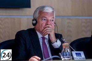 La Policía belga investiga al excomisario de Justicia Didier Reynders por presunto lavado de dinero.