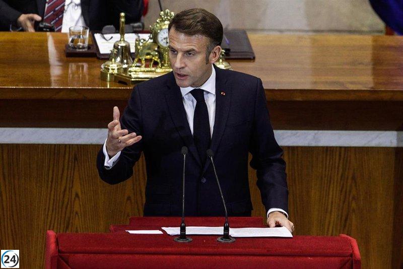 Macron insiste a Von der Leyen sobre la necesidad de revisar el pacto Mercosur, calificándolo de 