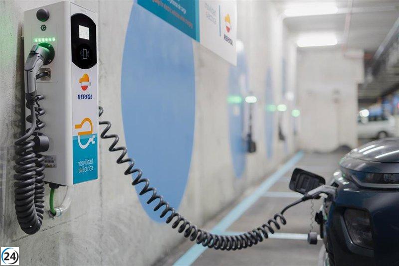 Repsol activa 43 cargadores para vehículos eléctricos en Sierra Nevada.