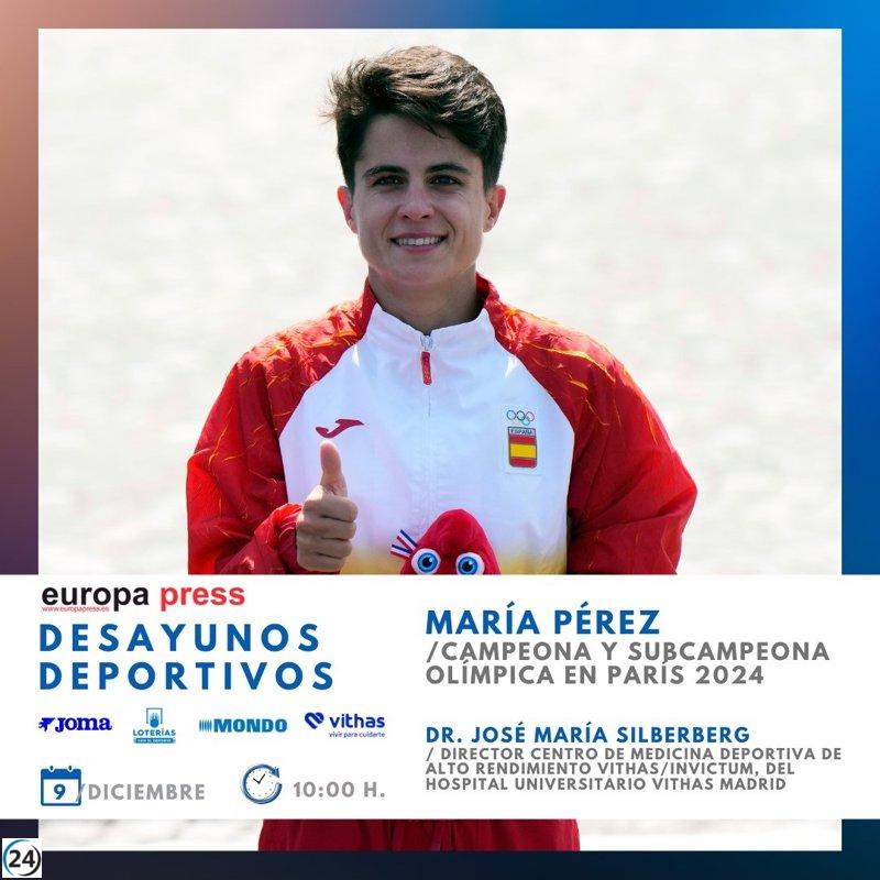 María Pérez y el Dr. Silberberg protagonizan los Desayunos Deportivos de EP este lunes con su 'Triple Corona'.