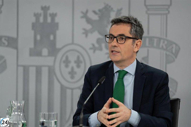El Gobierno defiende que la moción de confianza es exclusiva del presidente y apoya su aplazamiento por parte de la Mesa.