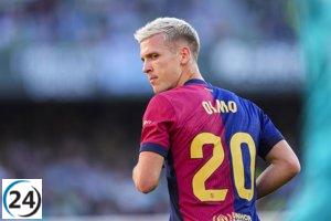 El Barça busca inscribir a Dani Olmo y Pau Víctor en enero.
