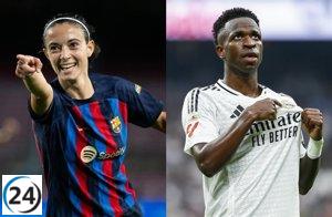 Aitana Bonmatí y Vinícius Jr. se coronan en los premios 'The Best' de la FIFA.