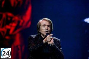 Raphael se encuentra en el hospital tras sufrir un ACV durante la grabación de 'La revuelta'.