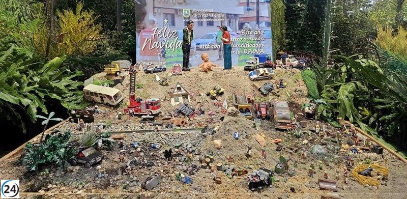El padre Ángel presenta un Belén en homenaje a las víctimas de la DANA: