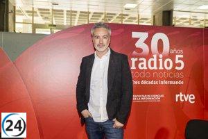 Óscar Torres asume la dirección de Informativos de RNE, reemplazando a Cristina Bravo.