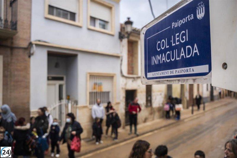 Gobierno otorga 1.000 apoyos a estudiantes no universitarios tras recibir 9.564 solicitudes por la dana.