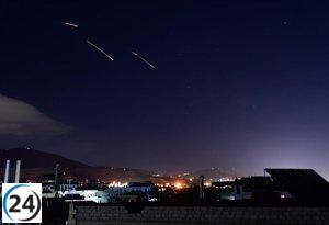 Israel lanza ataques aéreos contra posiciones militares sirias en las cercanías de Alepo