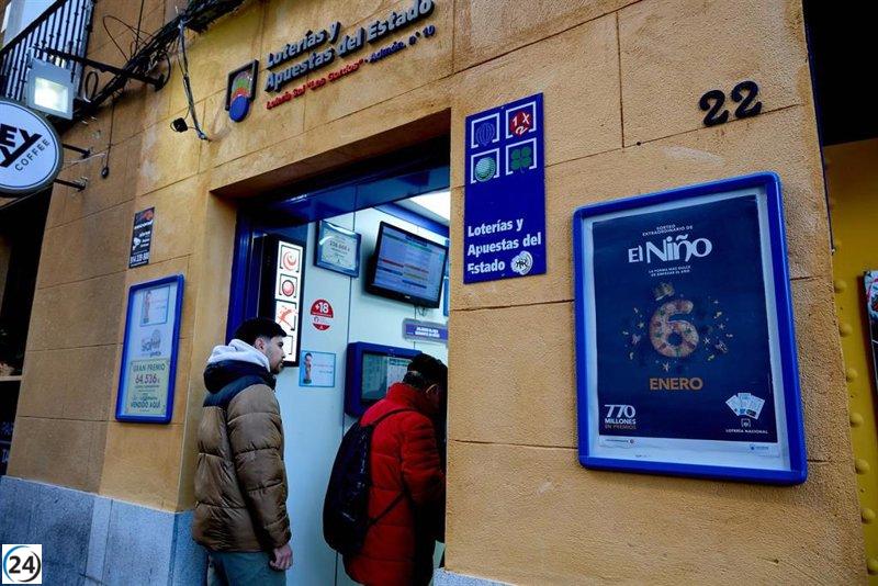 El Sorteo de 'El Niño' 2025 entregará 770 millones en premios el 6 de enero, con un primer premio de 200.000 euros por décimo.
