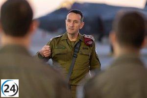 Comandante del Ejército israelí afirma que forzará a Hamás a liberar a los rehenes.